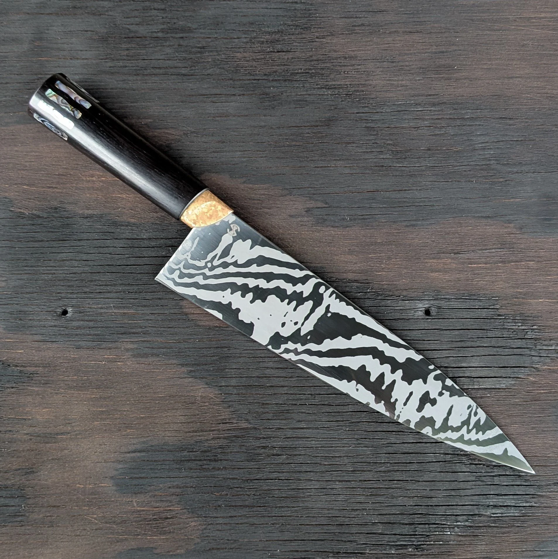 Stainless Damascus Gyuto