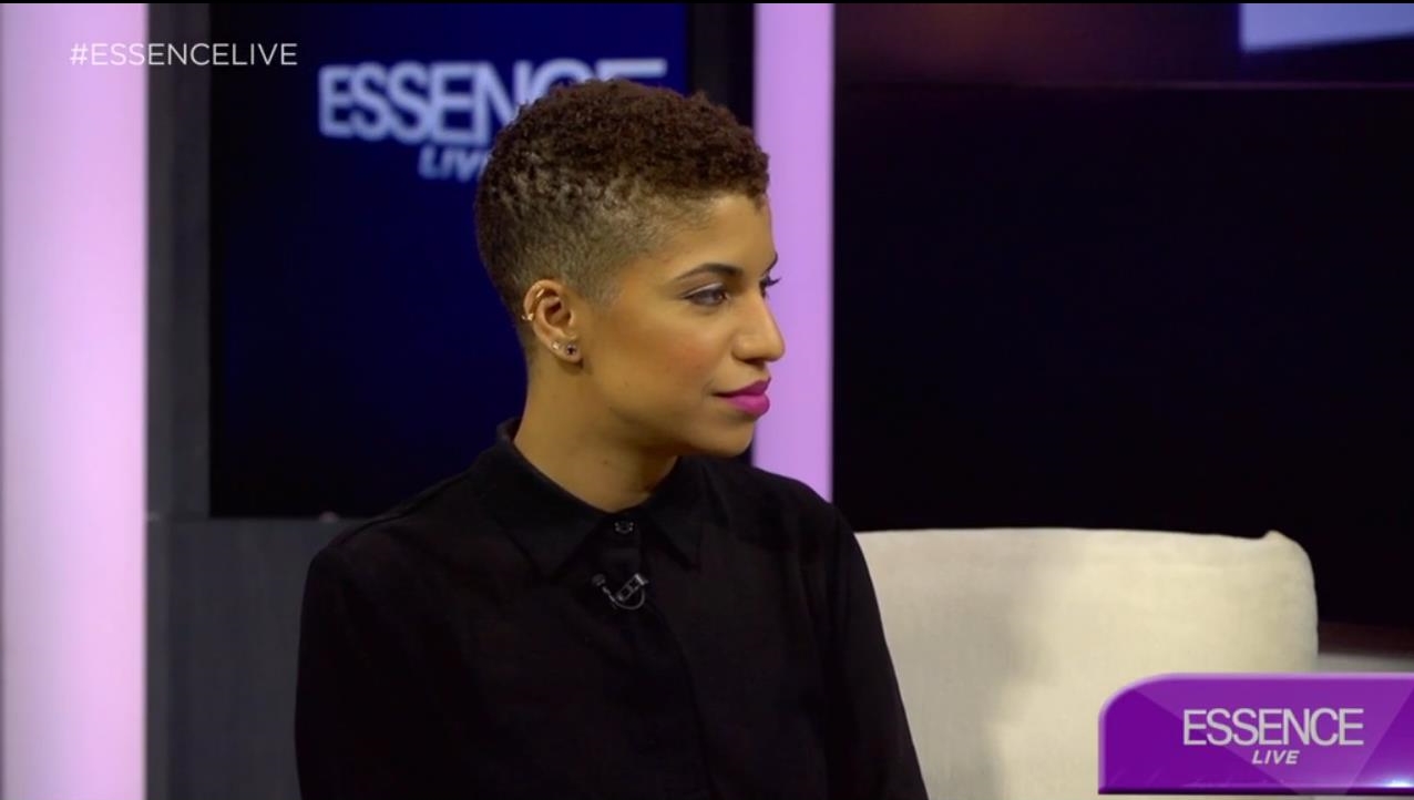 Dana rocking MBM "Divergent" ear cuff