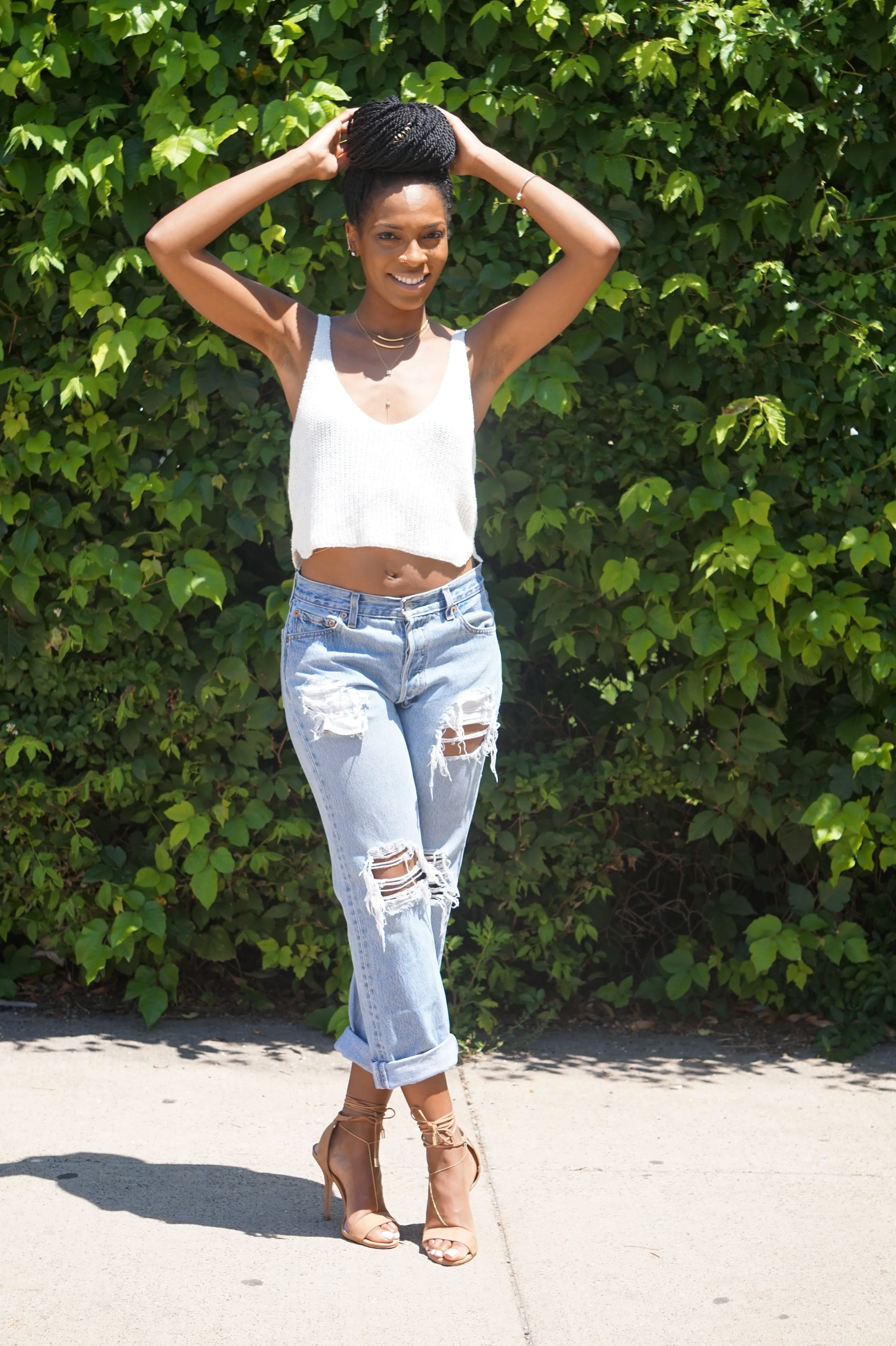 #OOTD- Designer rocks her Made by Malyia jewelry