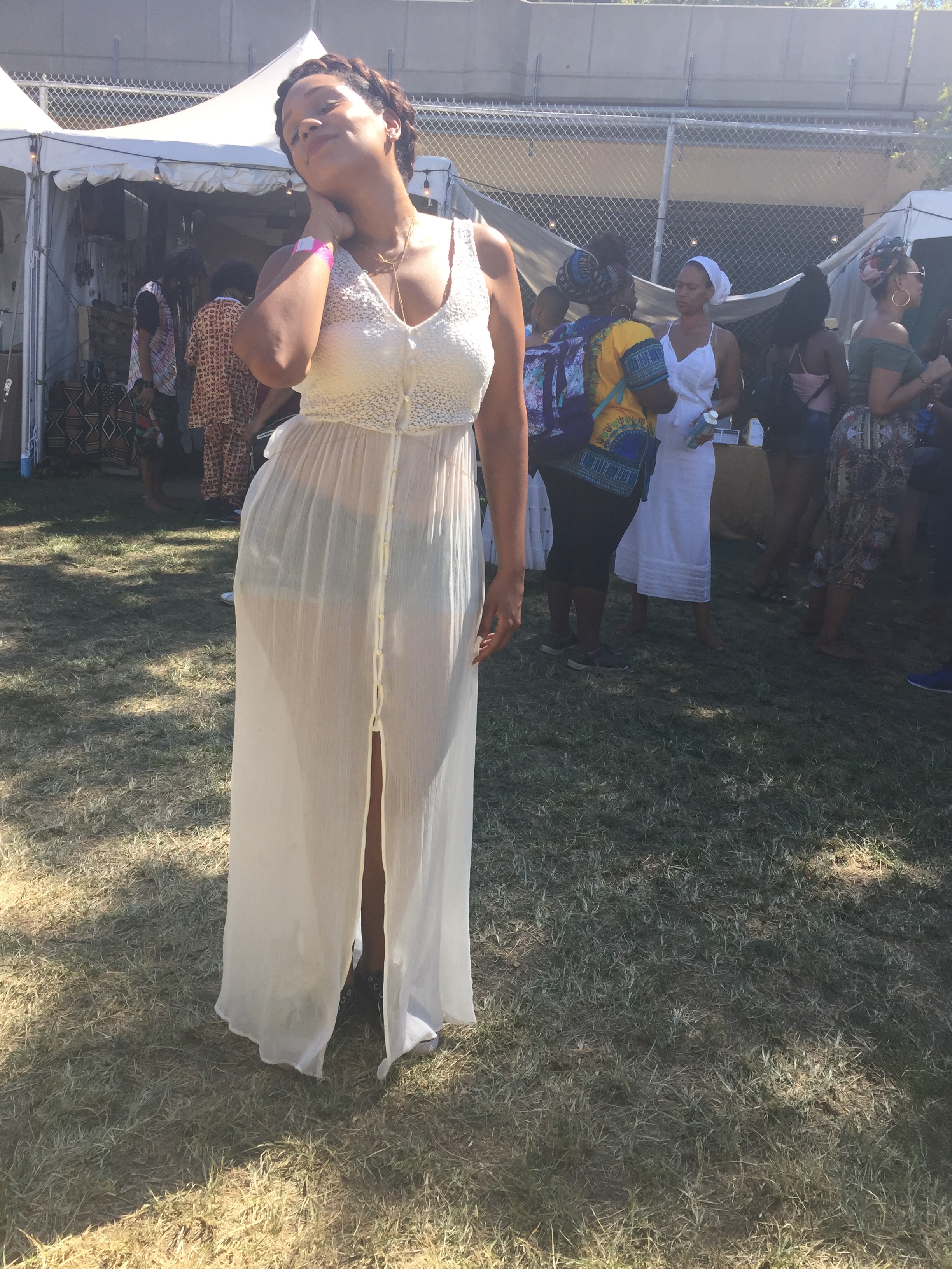 Soaking up some sun and recharging for Day 2? We see you queen!