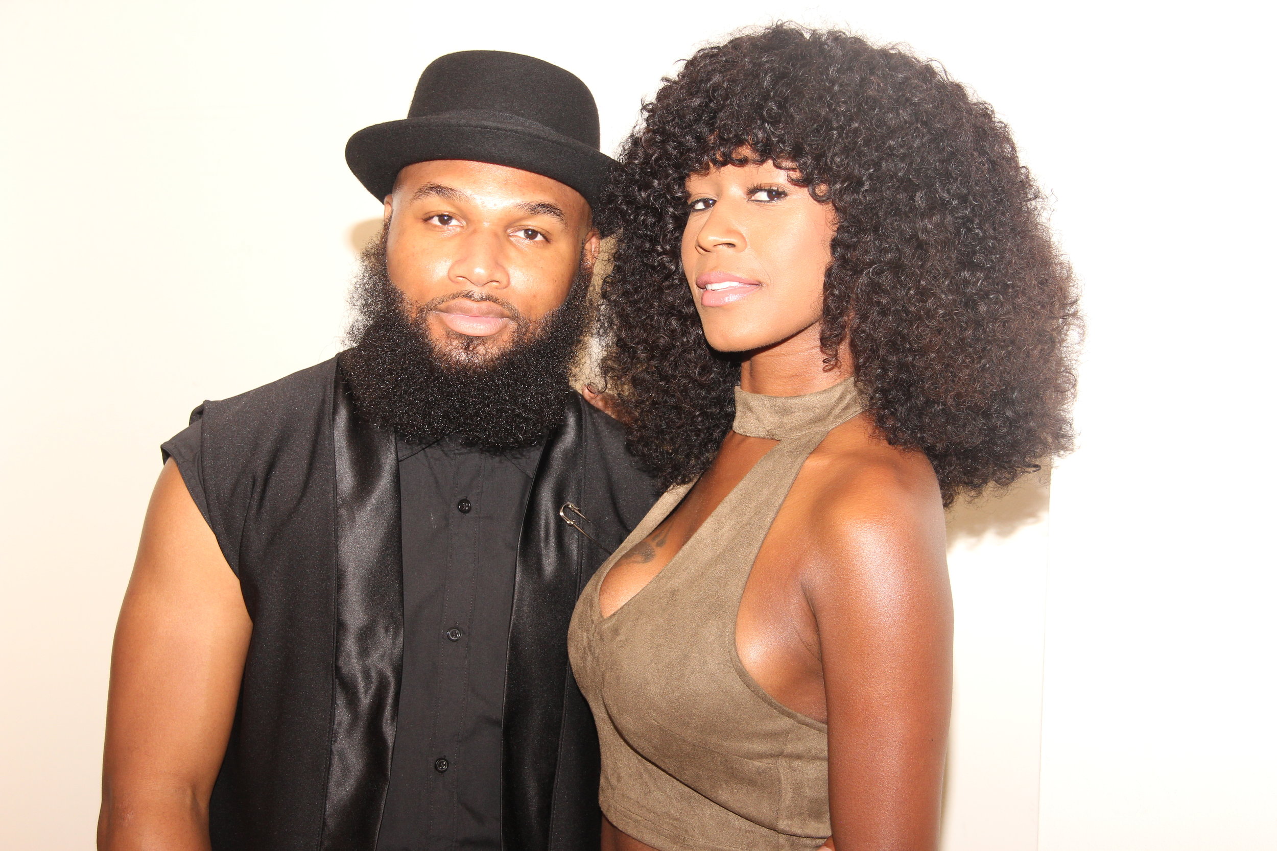 Publicist Sherod Lewis of Heir PR and Celebrity Hairstylist Tiffany Lamb