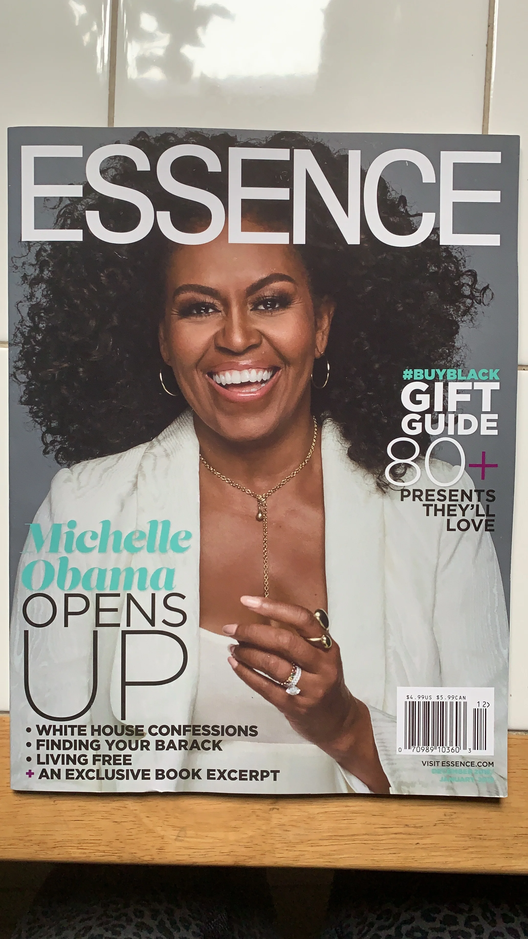 ESSENCE MAGAZINE DECEMBER/JANUARY ISSUE FEATURE
