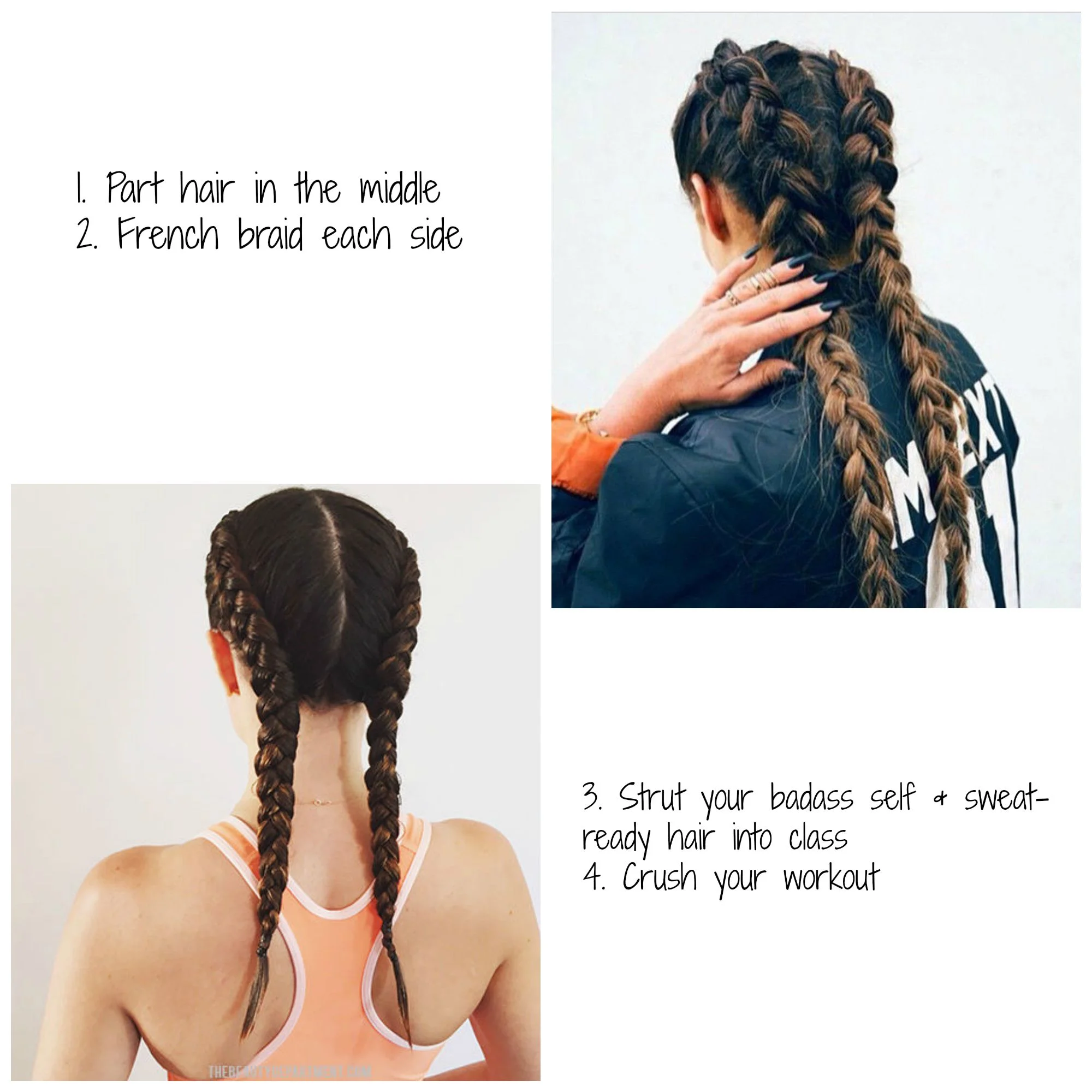 Boxer Braids Workout Hairstyle Oil Grain