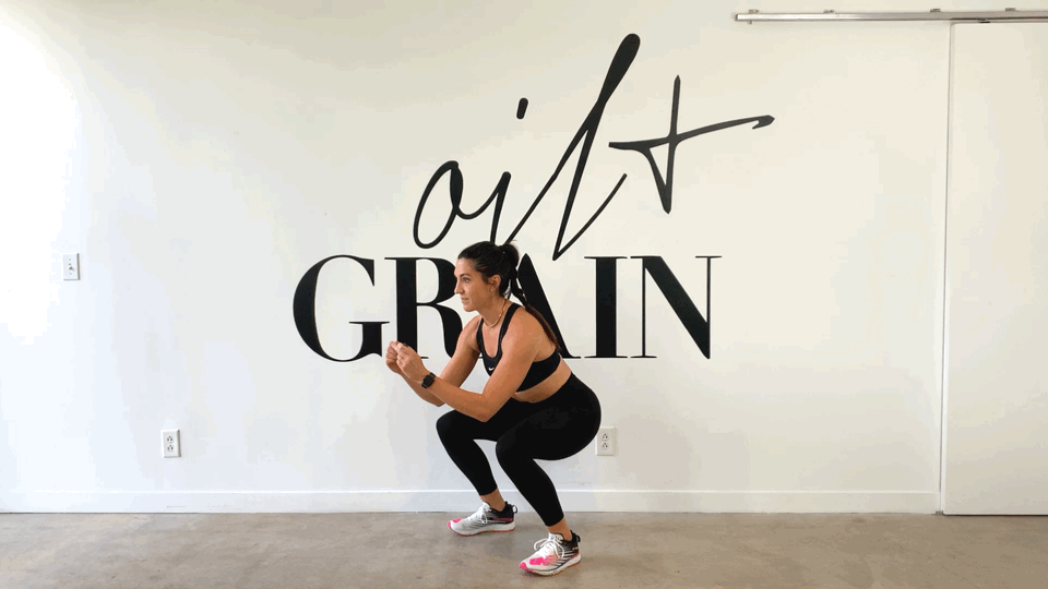 SQUAT PULSE TO SQUAT