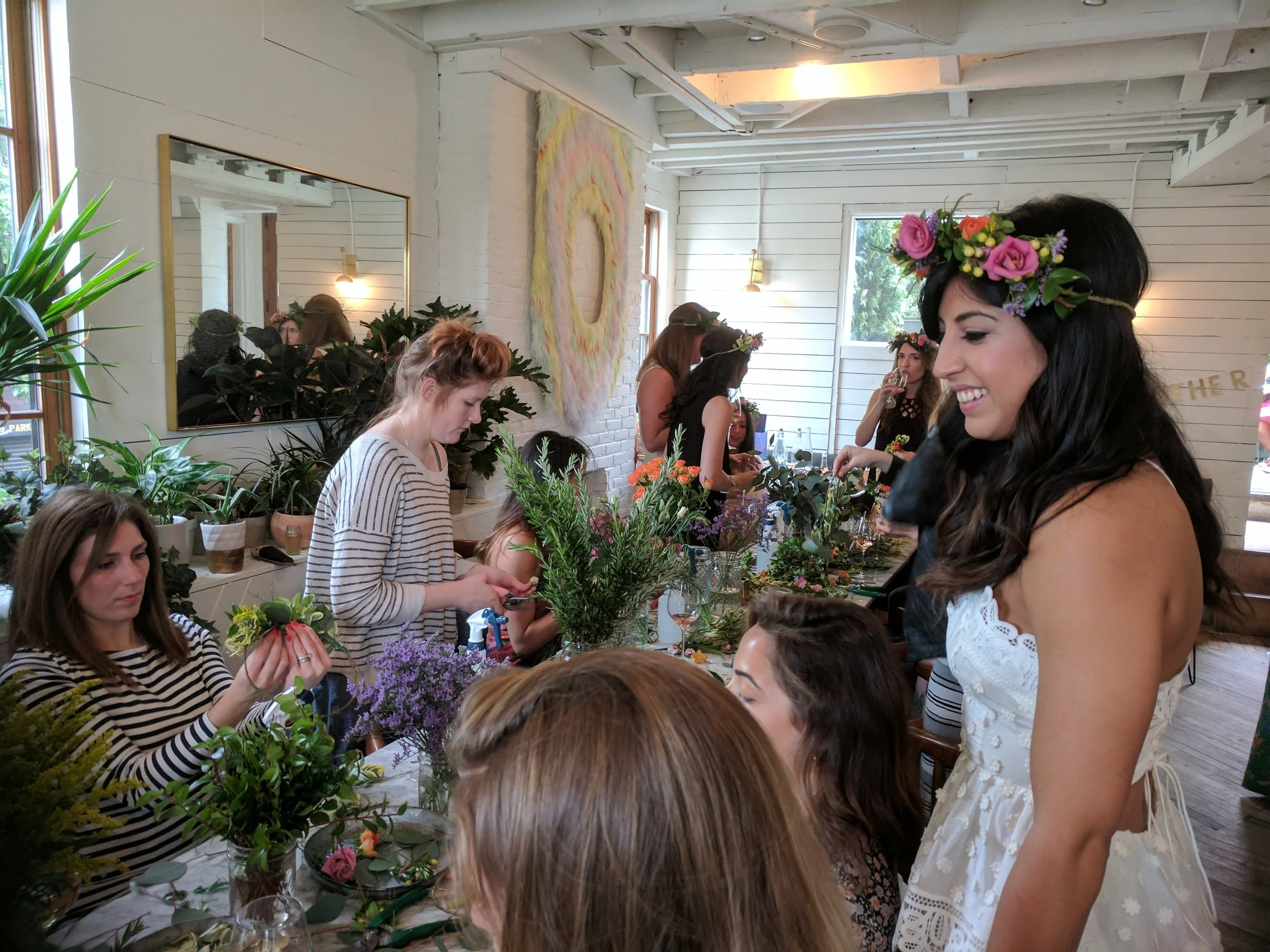 Bridal Shower Crown Workshop