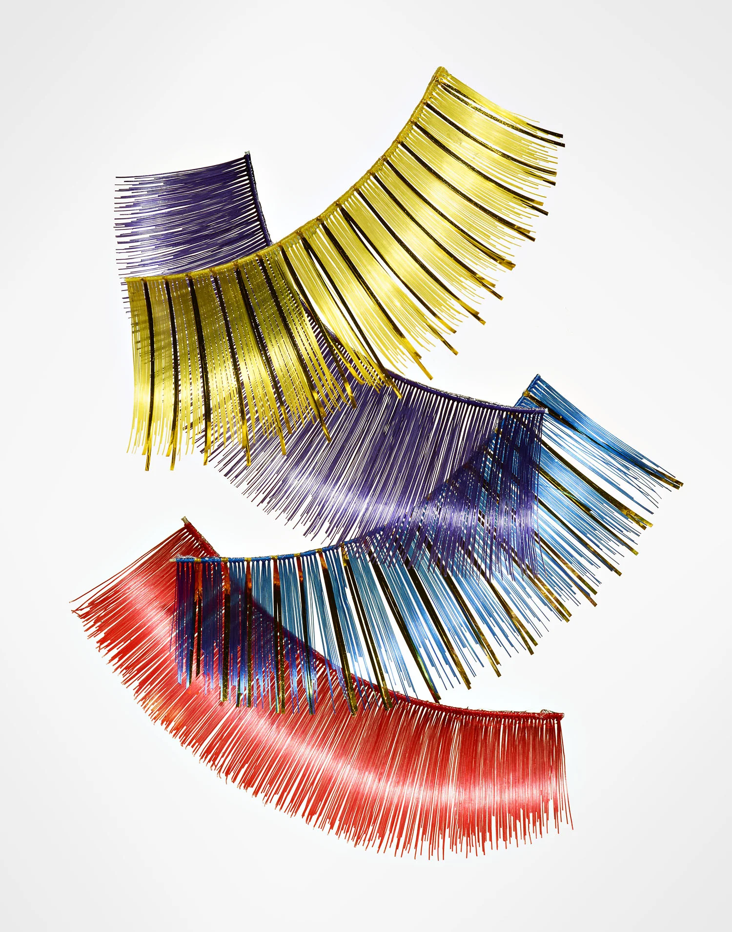 Multi Colored False Eyelashes