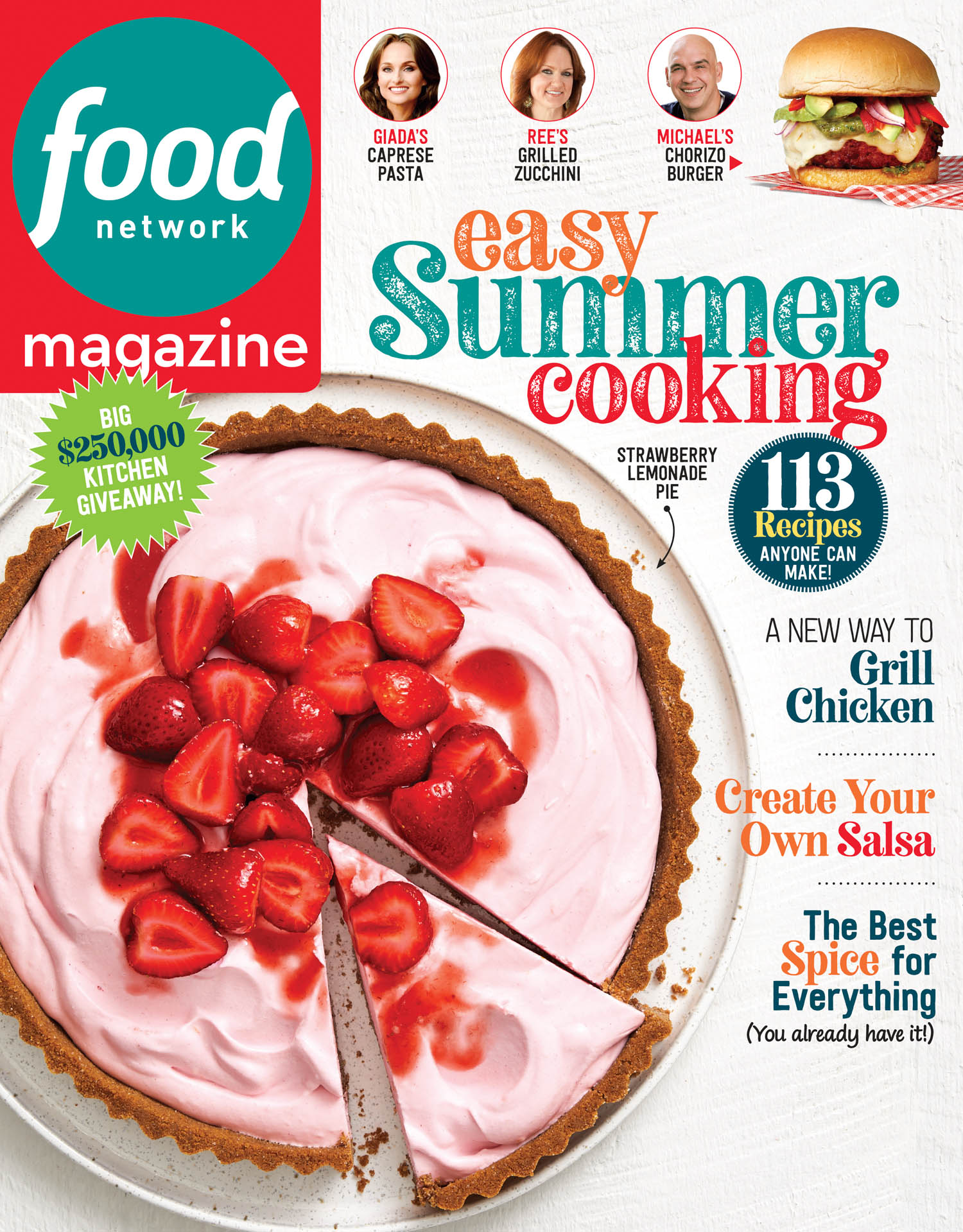 July / August Food Network Magazine Cover