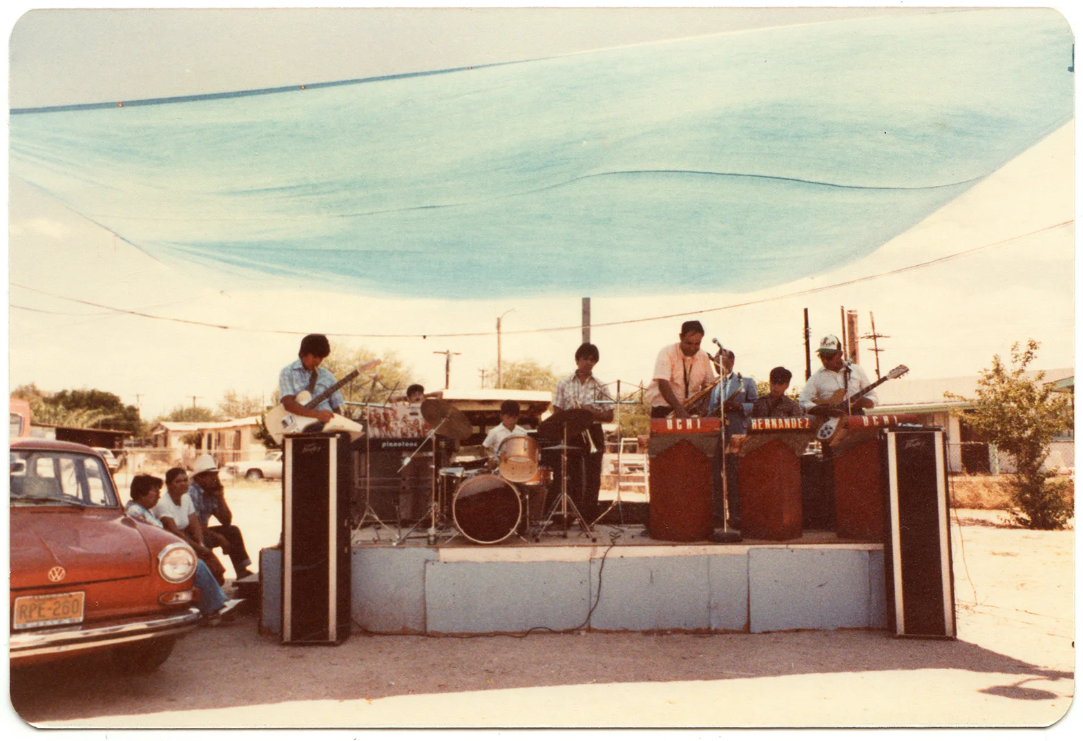 My brothers and I playing gigs in Arizona in the 80'