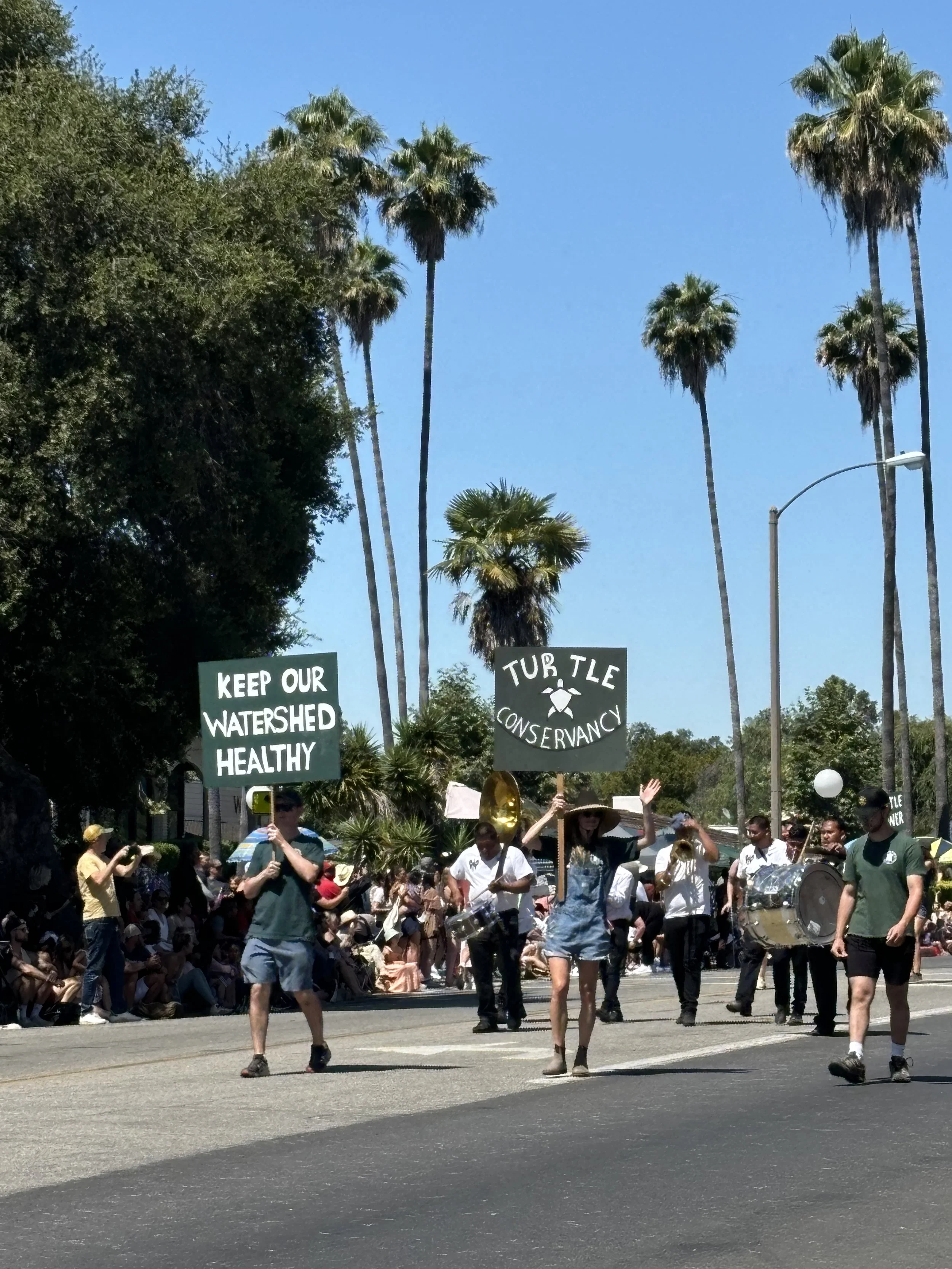 Turtle Conservancy — Turtles Steal the Show at Ojai 4th of July Parade