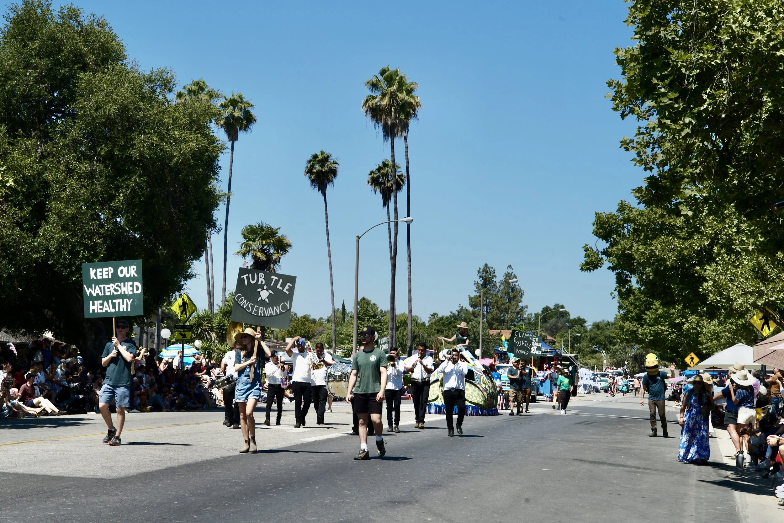 Turtle Conservancy — Turtles Steal the Show at Ojai 4th of July Parade