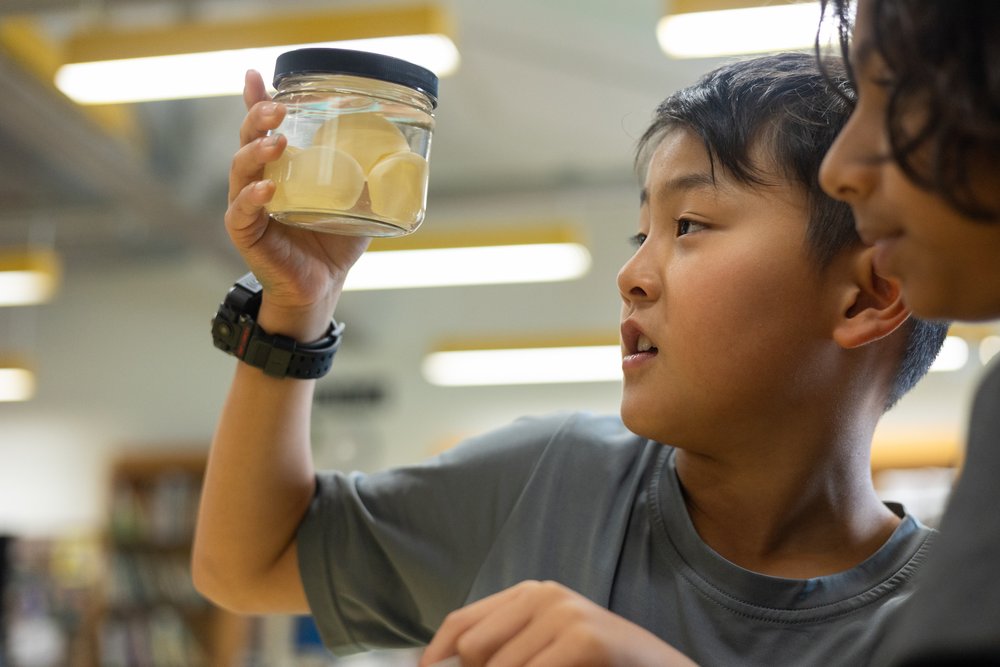 Students at the ‌Turtle Conservancy