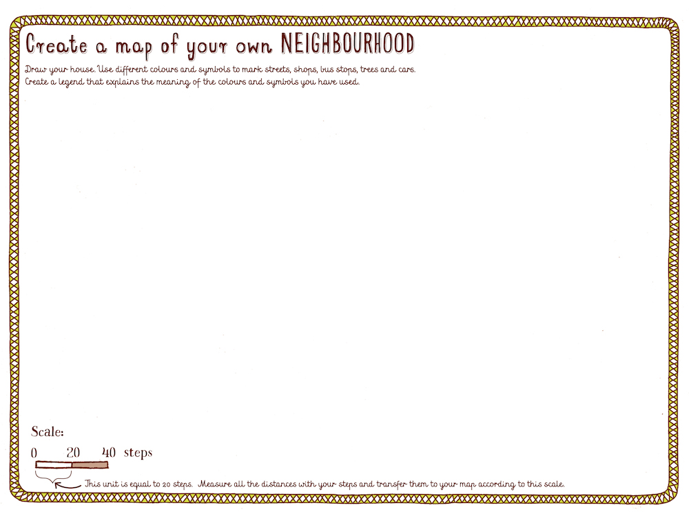 Crafty Kids: How to Make Maps of Your Neighborhood—and Your Imagination