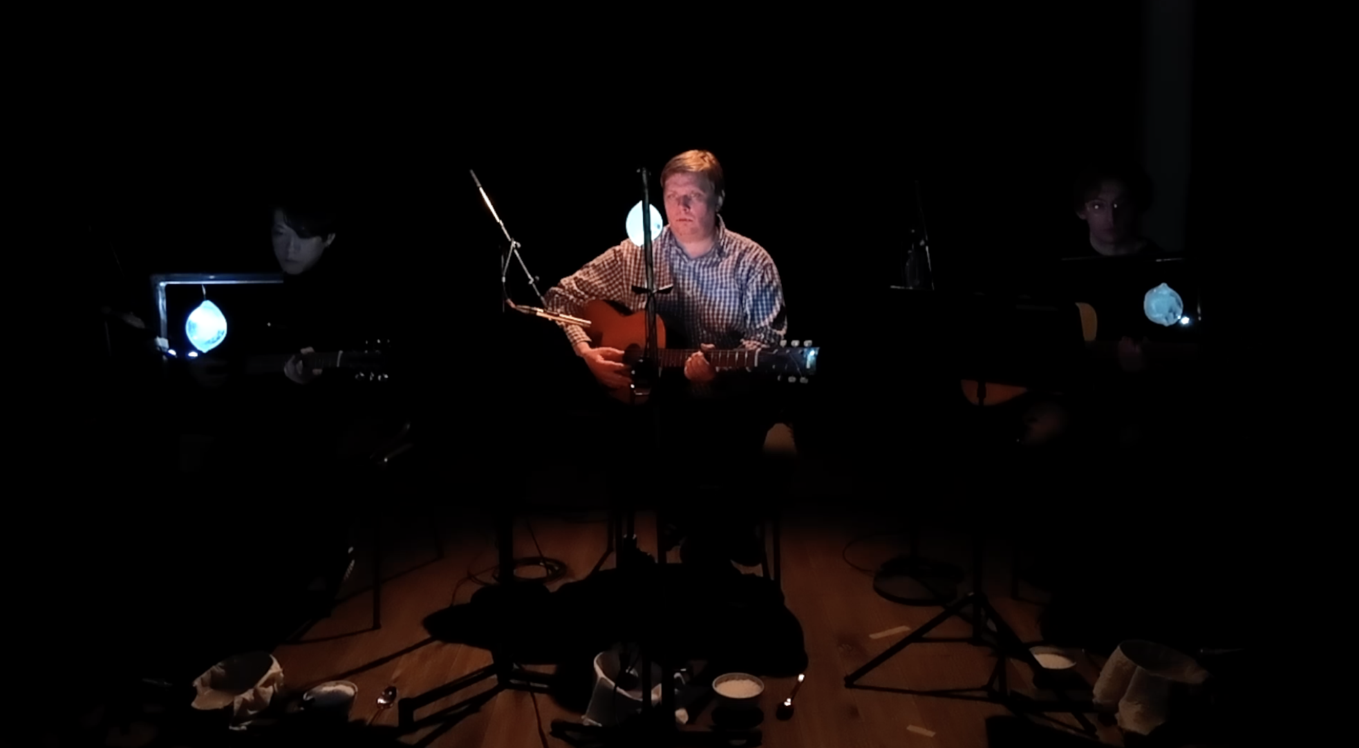 Stillness, Sounding, Melting - for guitar trio (2026)