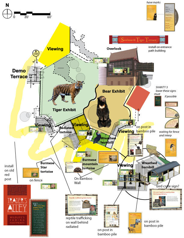 Trader's Alley exhibit plan
