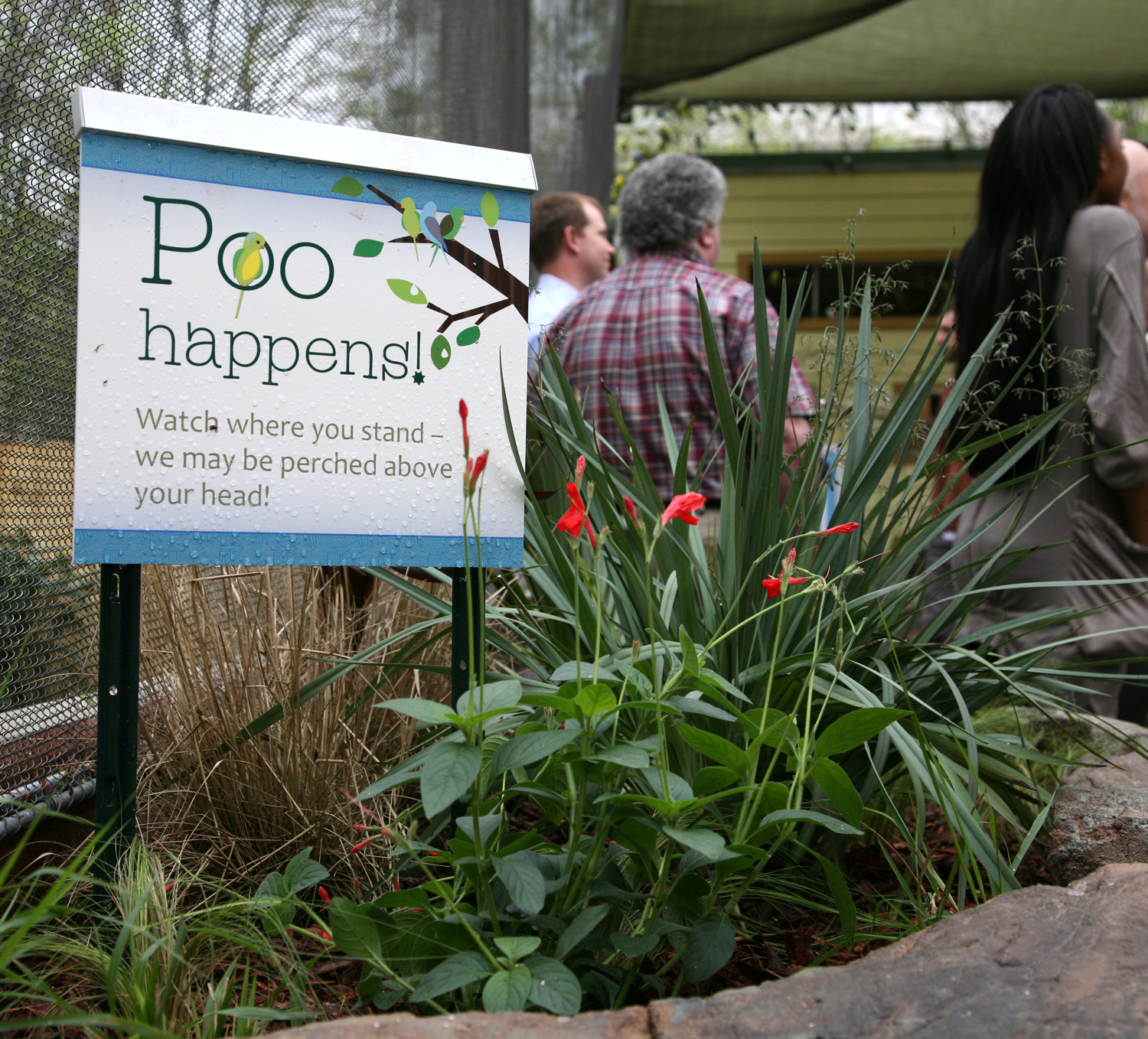 Parakeet Exhibit at Zoo Atlanta