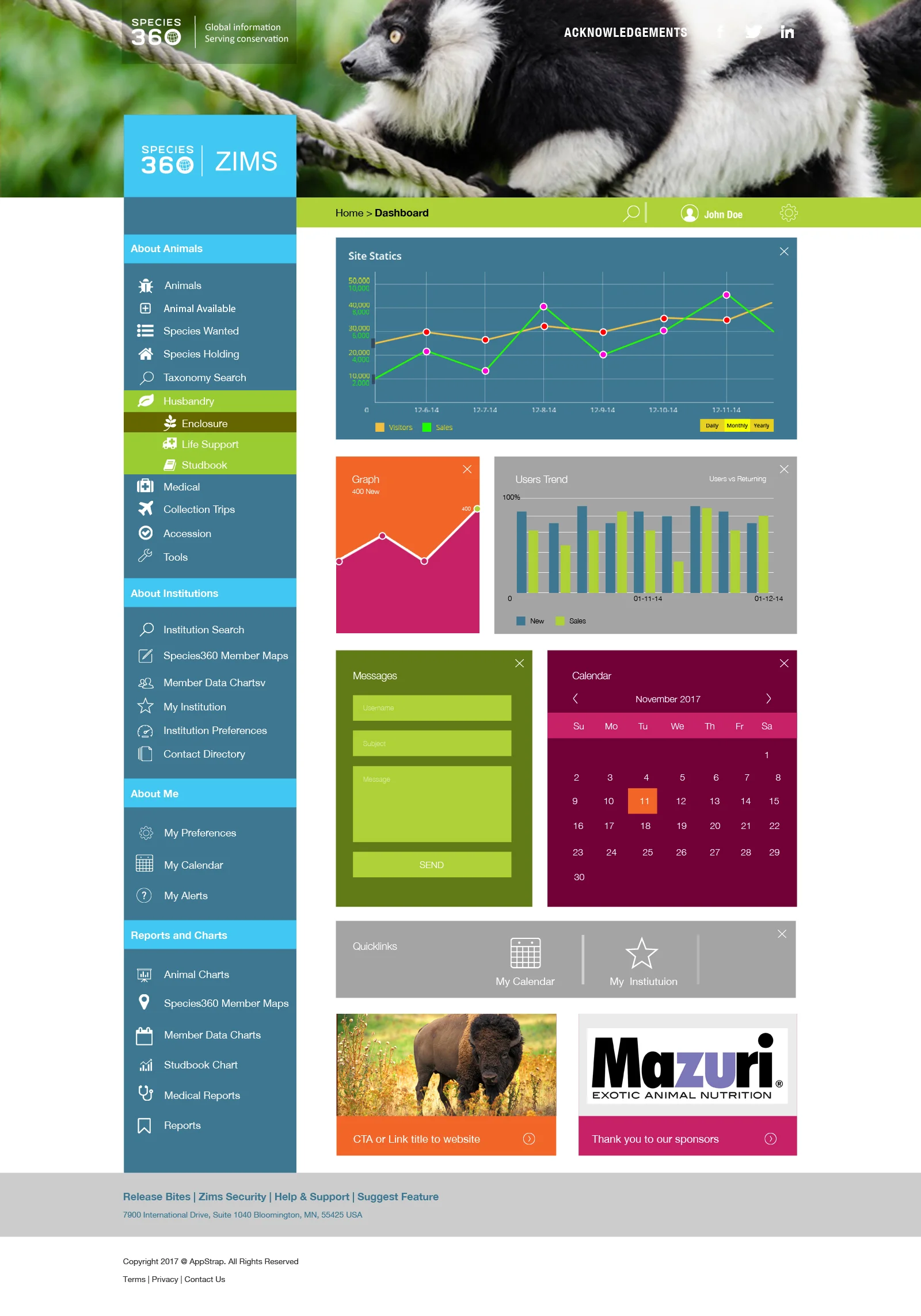 Species 360 Database Design