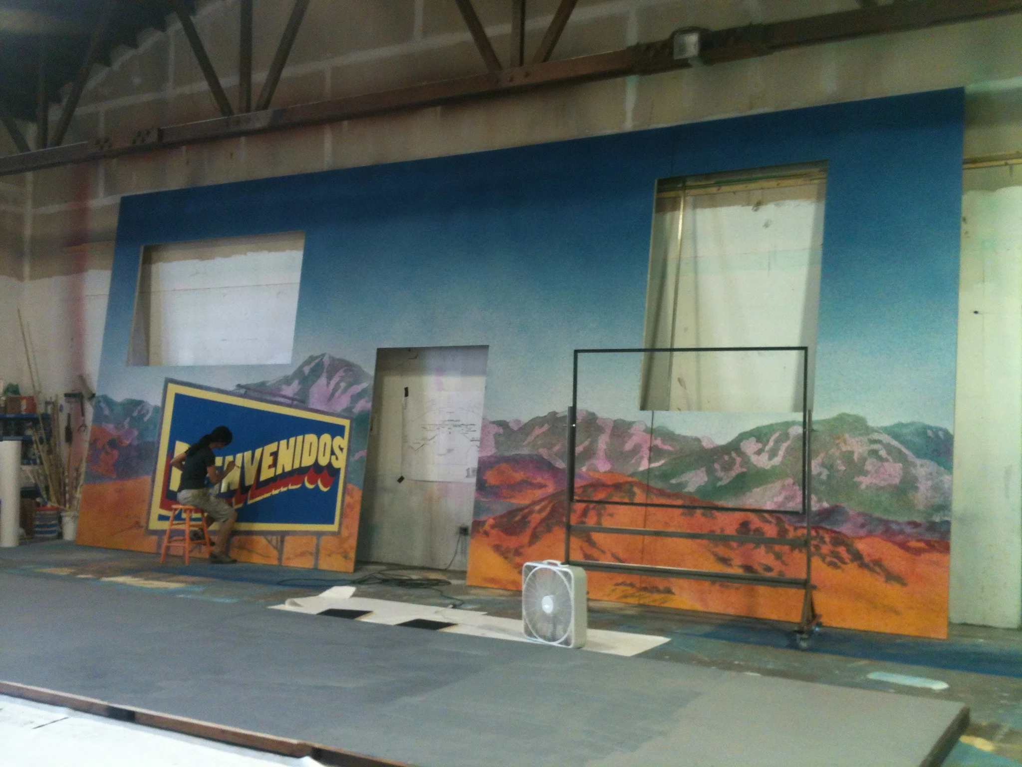 Billboard for American Night