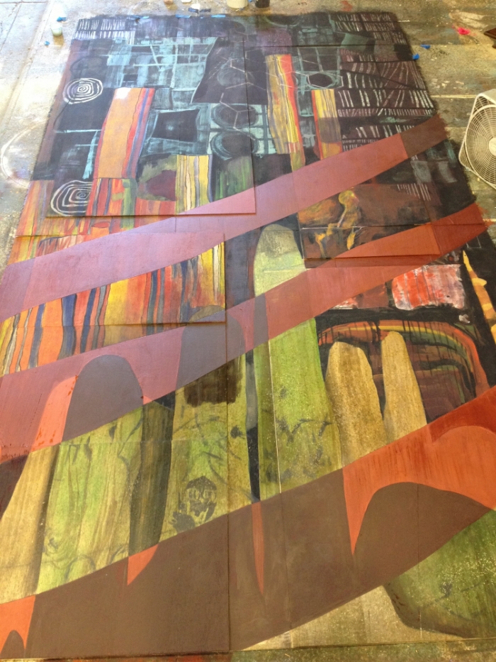 Tower Wall, A Winter's Tale