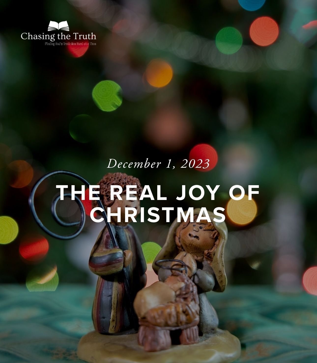 NEW BLOG! Link in bio. 

Where does Christmas joy come from? Have you ever thought about why Christmas is a joyous occasion? All Christians know that the birth of Christ is something that deserves joyous celebration. In fact, the Bible itself attests