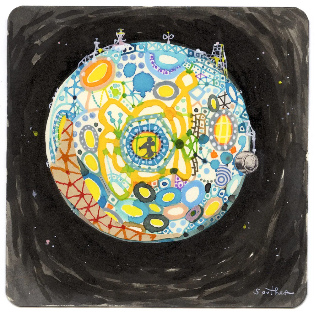 The Mouse in the Moon is Ready for Bed