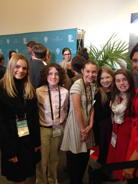 Original Teen Press team member with the newly created Napa Valley Teen Press!
