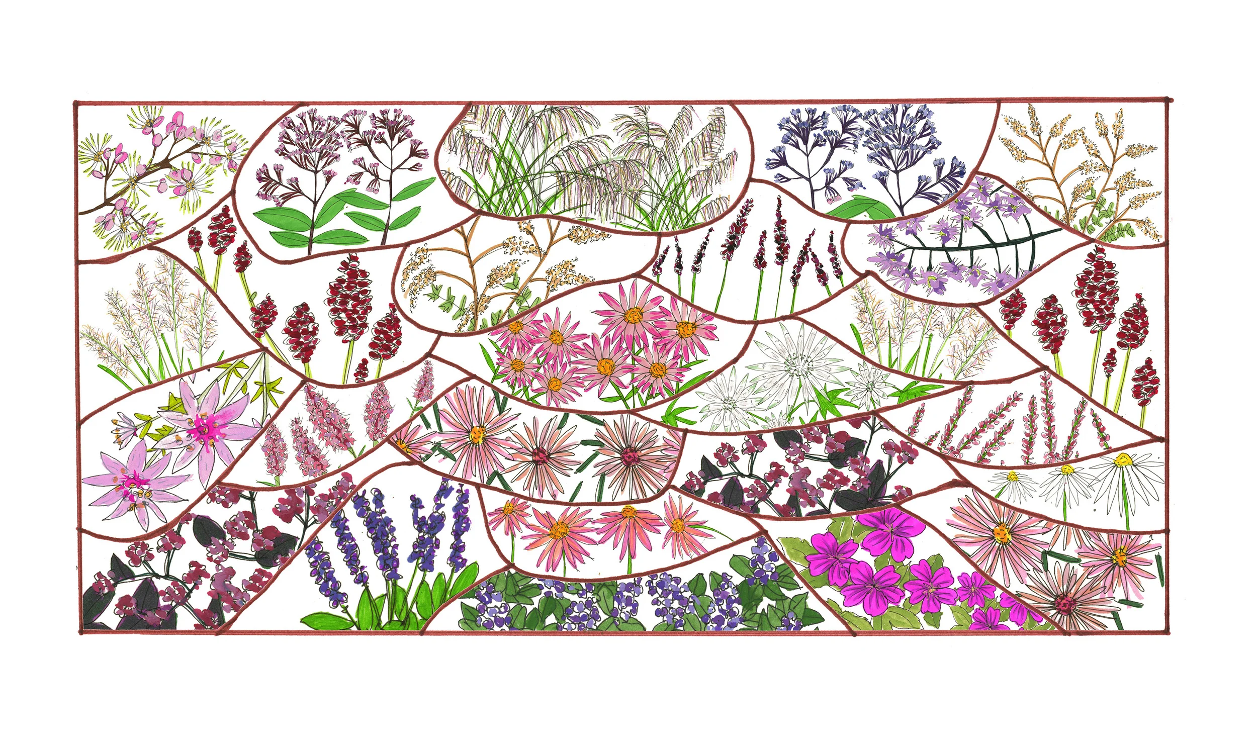 Naturalistic Garden for Kyle Books