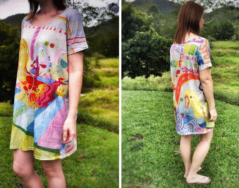 I basically live in variations of this dress!