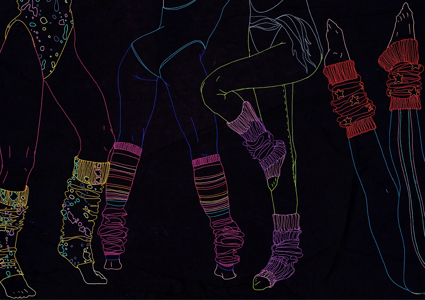 GLOW Legwarmers 2