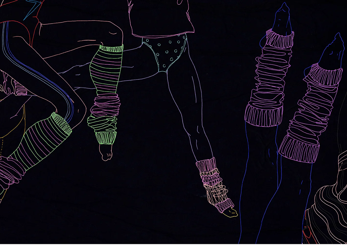GLOW Legwarmers 5