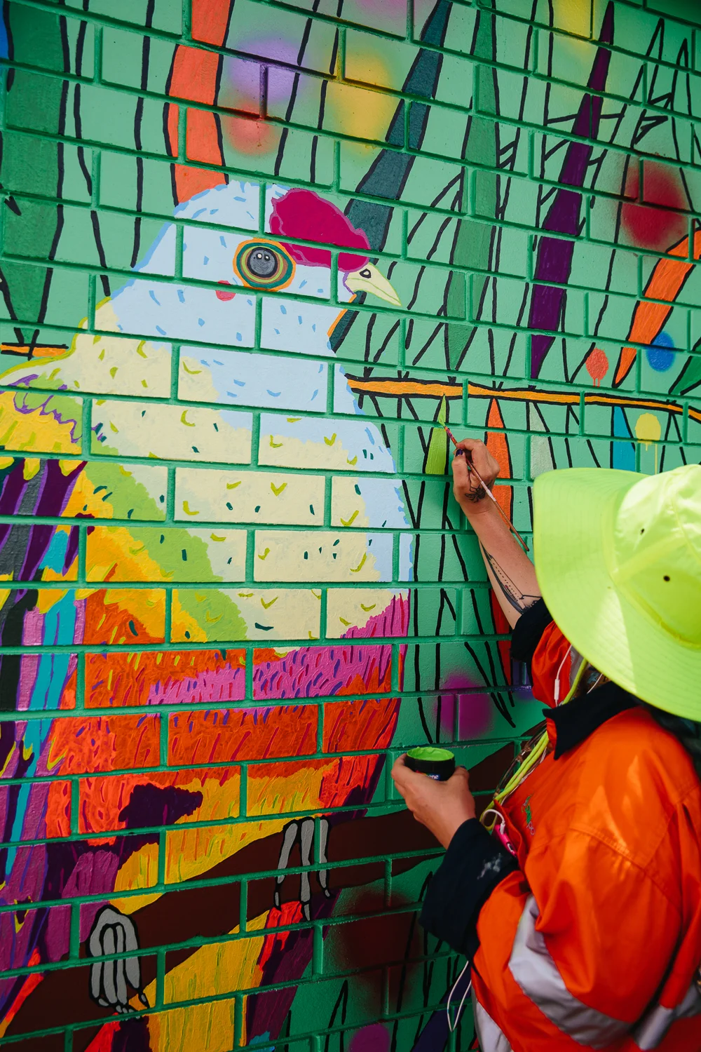 GC Water & Waste Mural - Fruit Dove