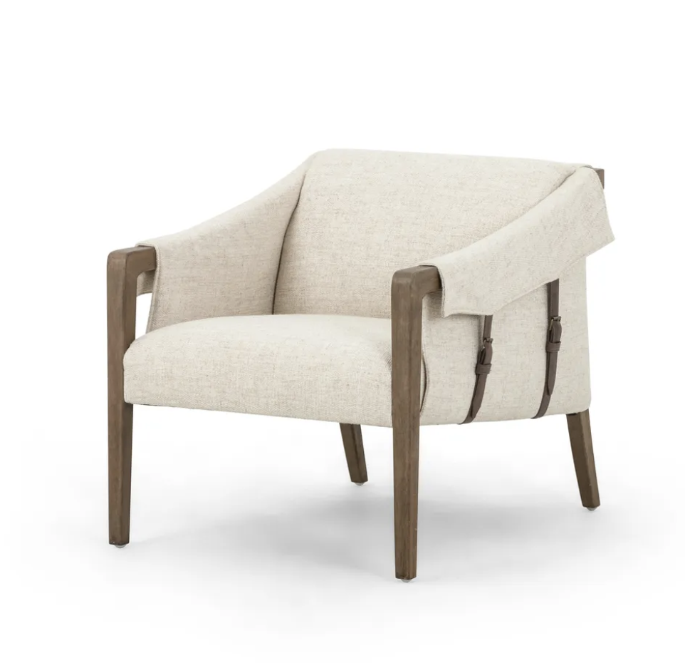 Bauer Chair, Cream + Color Options
