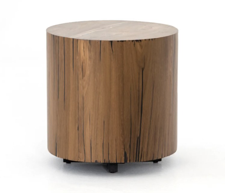 Hudson Round Side Table- 20"x 21"