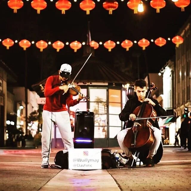 It’s Thursday and that means it’s time for our new duo to take the stage in our lounge! Come have some drinks and a lot of fun while @wuillymay and @davhinc jam out. See you tonight 6-10pm! 🎻 #livemusic #lounge #westwood #westwoodvillage #losangeles #bar #cocktail #appetizers #happyhour #music #violin #thirstythursday #thursdayvibes #drink #eat #fun #dinner #smallbites #celloplayer