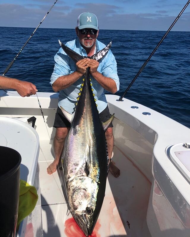 Hell of a good time social distancing from the news and society for a couple days. I could not have been with a better close group of friends. The Blueprints 2nd time out proved adventurous. Our two biggest Bluefins were #225 and #140, the 225lb tuna