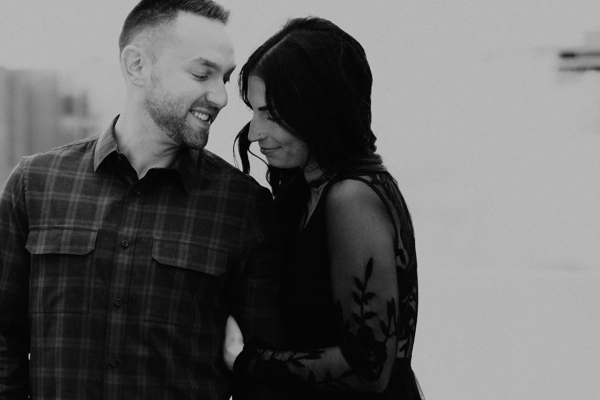 Daryl Ann + Jimmy // Detroit Engagement Photographer // Detroit, MI Engagement Session