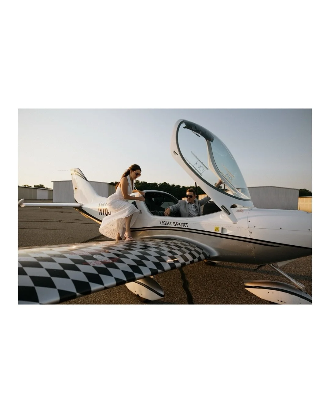 I can only dream of being as cool as these two! 

When I first chatted with Kaitlyn and Anthony and they mentioned that Anthony had his pilot&rsquo;s license, I immediately knew we had to incorporate their plane into their engagement session! ✈️ 🤍

