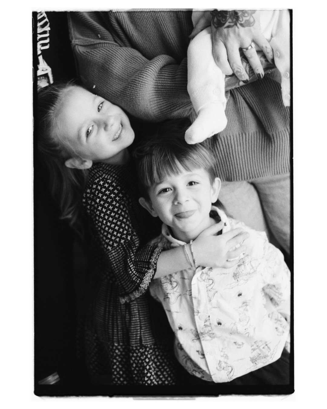 There is no better feeling than film scan delivery day 🤍 loving these frames of the Spellman tribe!