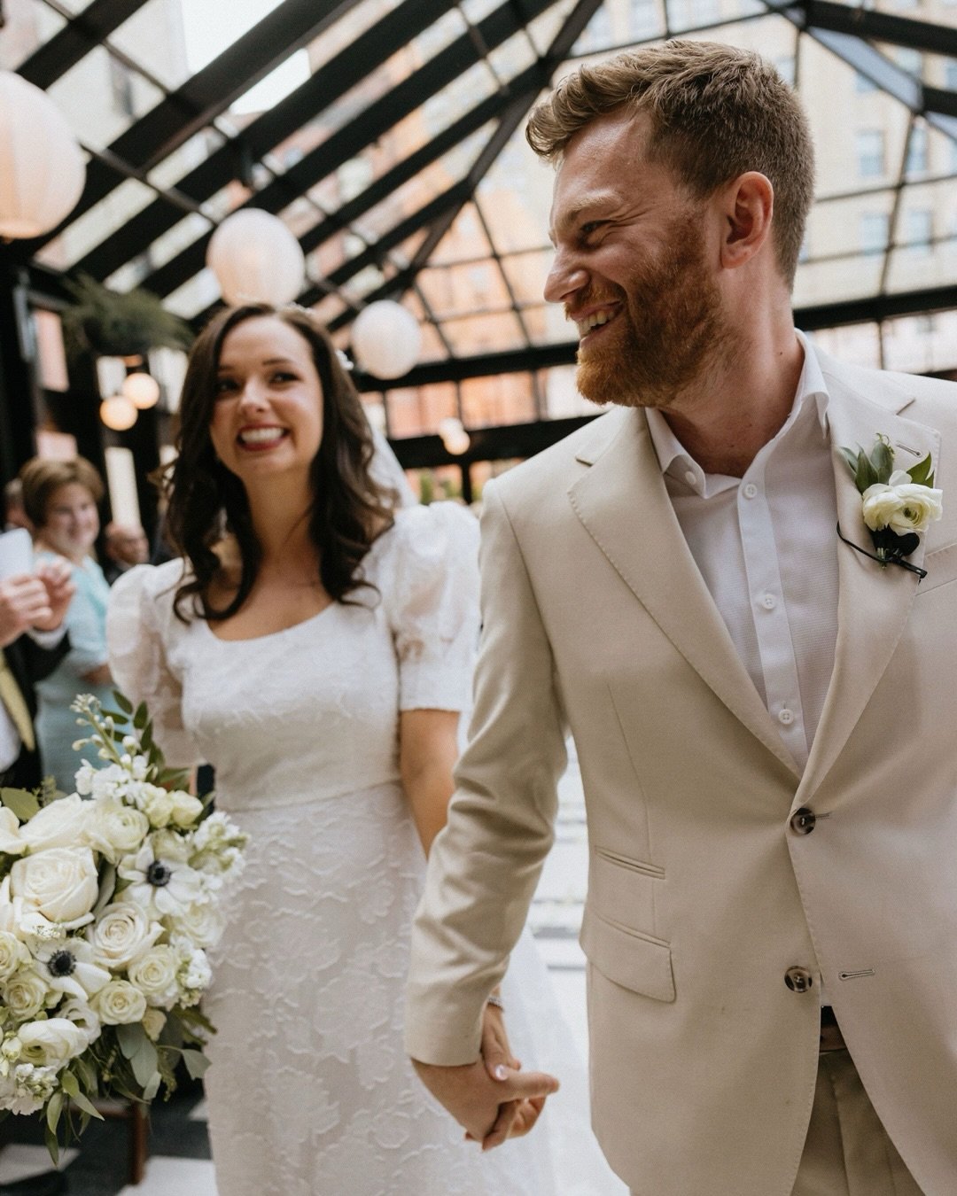 You say uh-may-tow I say Amato! Throwing it back to this gorgeous Shinola Hotel Wedding ❤️🪩

venue: @shinolahotel 
planning: @onthisday_events 
wedding dresses: @ramblynbride @luxereduxbridal @anthropologieweddings @sachinandbabi 
groom&rsquo;s tux: