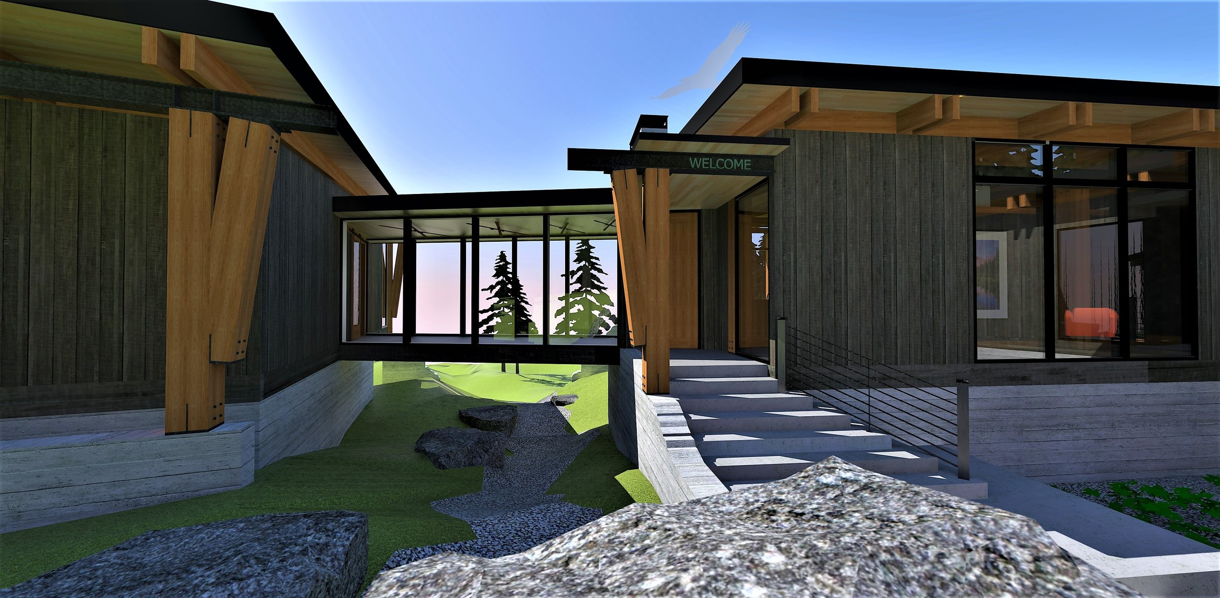 PNW Modern Lodge - Entry (enhanced).jpg