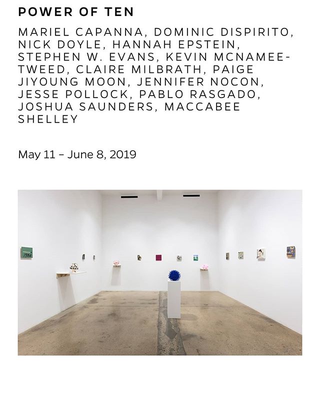 I'm excited to be in a group show opening tomorrow @steveturnerla. All the works measure under 10 inches.