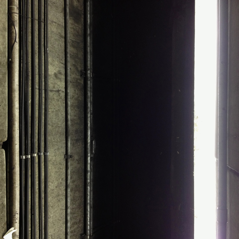 Original photo of DC Metro architectural details.