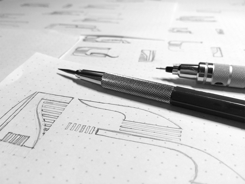 Type sketches.