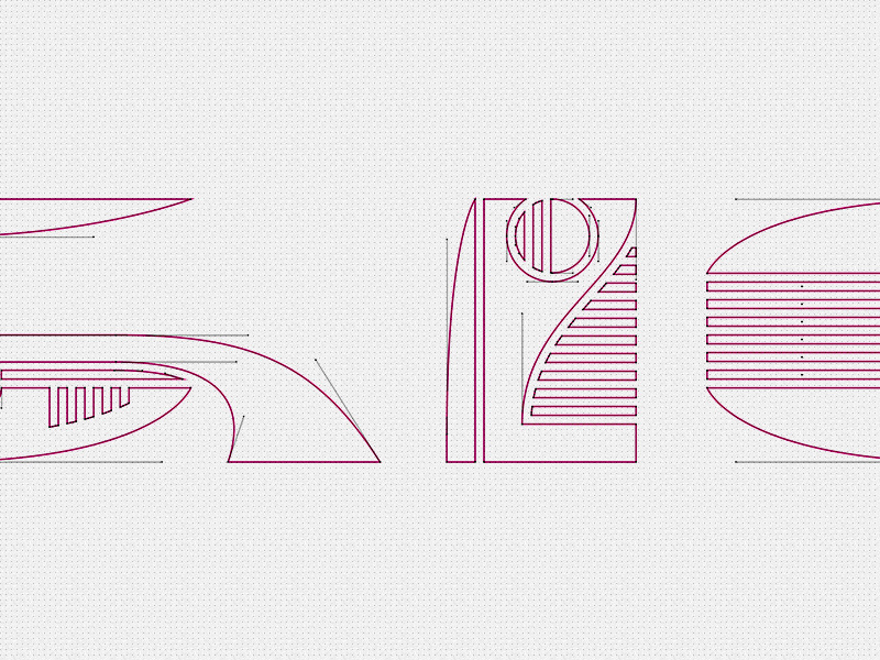 Type design.