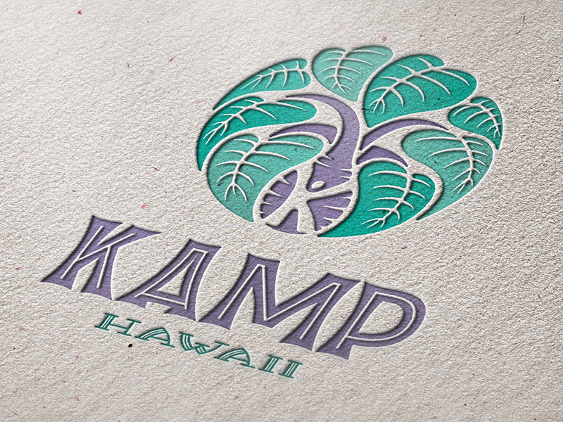 Two color letterpress print