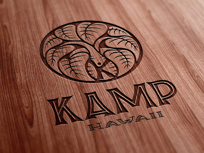 Laser-etched wood