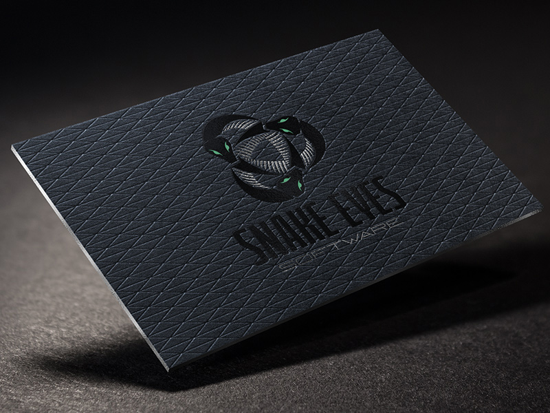 Snake Eyes Software - business card