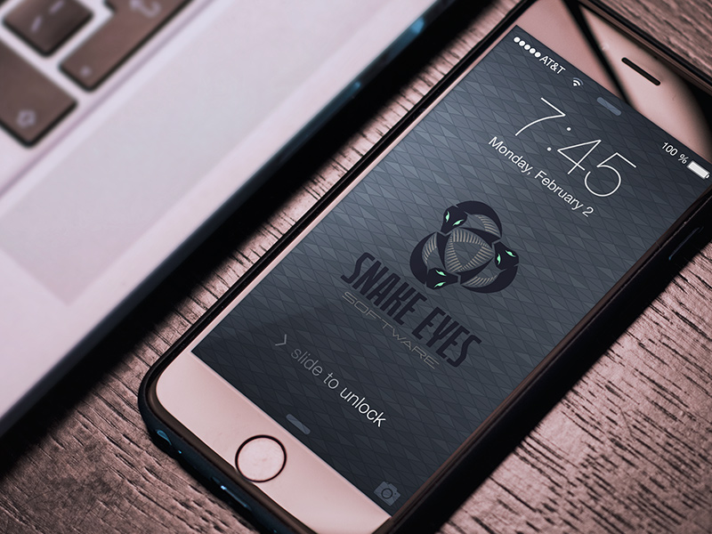 iPhone lock screen