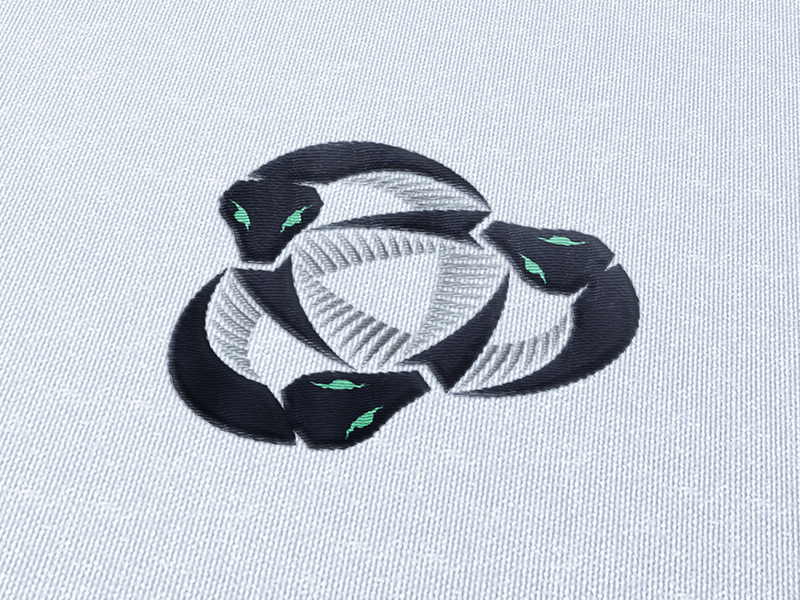 Embroidery detail