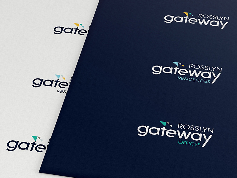 Rosslyn Gateway logo system