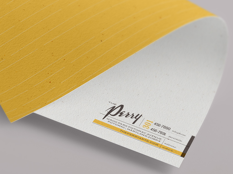 The Perry letterhead